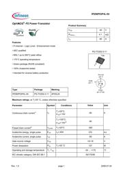 IPD90P03P4L04ATMA1 datasheet.datasheet_page 1