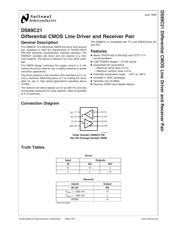 DS89C21TMX/NOPB datasheet.datasheet_page 2