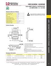 HMC422MS8E 数据规格书 6