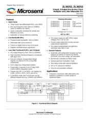 ZL30253LDG1 datasheet.datasheet_page 1