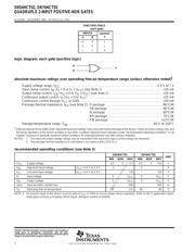 SN74HCT02PWT datasheet.datasheet_page 2