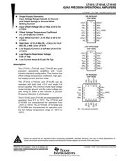LT1014DIDW Datenblatt PDF