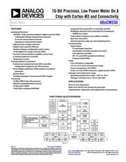 ADUCM350 数据规格书 1