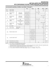 74AVCH4T245PWTE4 数据规格书 5