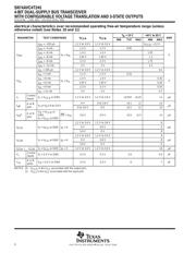 74AVCH4T245PWTE4 数据规格书 6