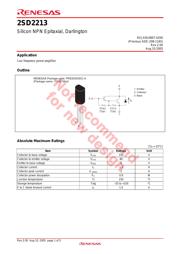D2213TZ 数据规格书 1