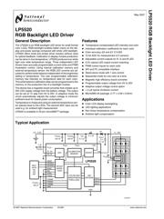 LP5520TL 数据规格书 2