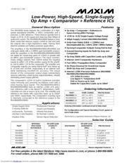 MAX9001 datasheet.datasheet_page 1