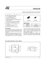 74V2G126CTR datasheet.datasheet_page 1