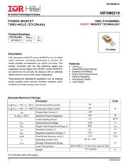 IRF5M5210 数据规格书 1