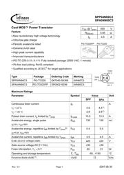 SPA04N60C3 datasheet.datasheet_page 1