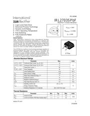 IRL2703SPBF datasheet.datasheet_page 1