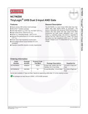 NC7WZ08K8X datasheet.datasheet_page 2