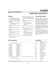 BQ3285S-SB2 datasheet.datasheet_page 1