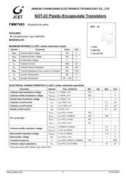 FMMT493 数据规格书 1