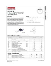 FQP8P10 datasheet.datasheet_page 1