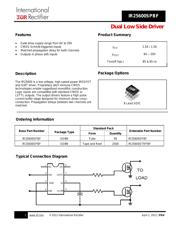 IR25600SPBF 数据规格书 1