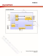 W681511SG TR datasheet.datasheet_page 3