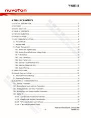 W681511SG TR datasheet.datasheet_page 4