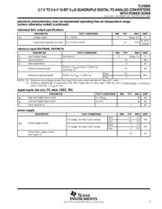 TLV5604ID Datasheet PDF page 5