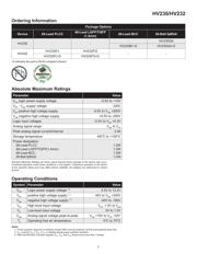 HV232FG datasheet.datasheet_page 2