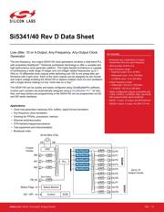 SI5341-D-EVB 数据规格书 1