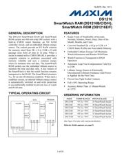 DS1216C Datenblatt PDF