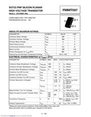 FMMT597 datasheet.datasheet_page 1