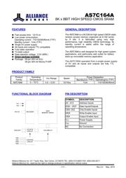 AS7C164A-15PCN datasheet.datasheet_page 2