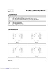 IR2117 datasheet.datasheet_page 5