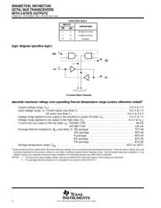 SN74BCT245DW datasheet.datasheet_page 2