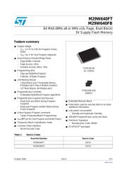 M29W640FB70N6E datasheet.datasheet_page 1