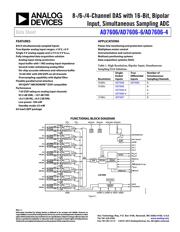 AD7606BSTZ-4 Datenblatt PDF