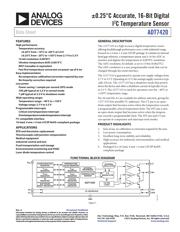 ADT7420UCPZ-R2 Datenblatt PDF