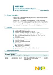 74LV139D,118 datasheet.datasheet_page 1