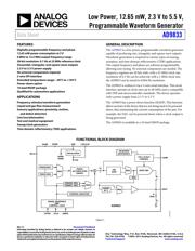 AD9833SRMZ-EP-RL7 datasheet.datasheet_page 1