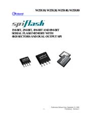 W25X40VSNIG datasheet.datasheet_page 1
