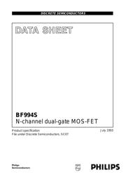 BF994 datasheet.datasheet_page 1