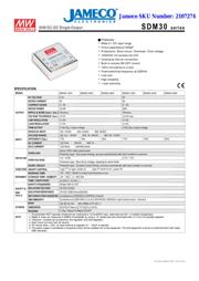 SDM30-12S3 数据规格书 1
