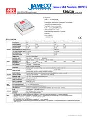 SDM30-12S3 数据规格书 2