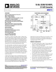 AD9215BCPZ-65 datasheet.datasheet_page 1