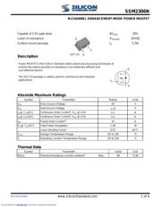 SSM2306N 数据规格书 1