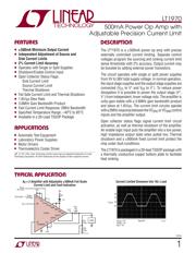 LT1970CFE Datenblatt PDF