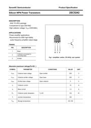 2SC5242 datasheet.datasheet_page 1