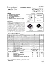 IRF1405ZSTRL-7P datasheet.datasheet_page 1