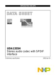 UDA1355H/N2,557 datasheet.datasheet_page 1