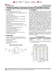 TPS63031DSKR Datenblatt PDF