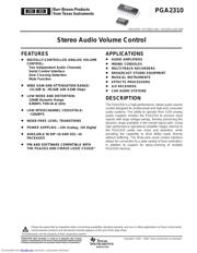 PGA2310UAG4 datasheet.datasheet_page 1