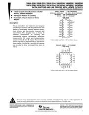 SN74LS241DW datasheet.datasheet_page 1