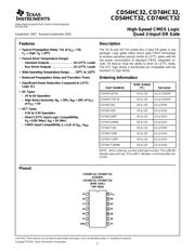 CD74HC32MTG4 datasheet.datasheet_page 1